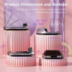 AZIJYV Heads Up Display for Cars C3, Obd2 Gauge Display with Speed, Water Temperature, Fuel Consumption, Overspeed Alarm, Specular Projection Car Speedometer Display Suitable for All Cars - Image 7