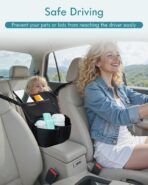 FLORICH Car Organizer Storage Between Seats, Leather Seat Organizer Purse Holder Between Seats, Automotive Consoles & Organizers Storage Car Organizer - Image 3