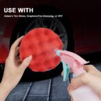 2 Pack Large Tire Shine Applicator Pad, Tire Hex Grip Applicator, Tire Shine Car Detailing Foam Sponge Tool, Reusable Car Cleaning Supplies After Car Wash Tire Cleaner for Applying Tire Shine - Image 5