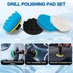 SHALL 28Pcs Car Detailing Kit, Car Detailing Brush Set, Car Wash Cleaning Kit, Professional are Kit Car Care Kit for Interior Exterior Wheels - Image 5