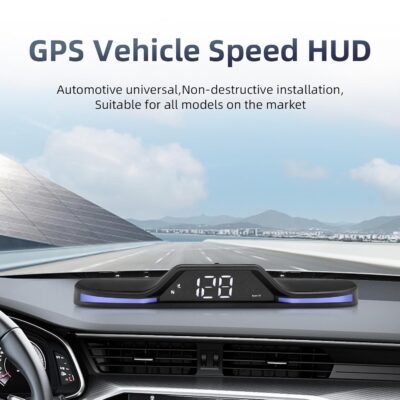 GPS Digital Speedometer for Car MAIMEIMI Head Up Display for Car HUD Speedometer MPH 5V with Compass, Time, Fatigue Driving Reminder, Overspeed Alarm for All Vehicle - Image 8