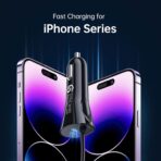 Syncwire iPhone Car Charger - Upgrade [Apple MFi Certified] 4.8A/24W Car Charging Adapter with Built-in Coiled Lightning Cable for Apple iPhone 14/13/12/11/Xs/XS Max/XR/X/8/7/6 Plus, iPad & More - Image 6