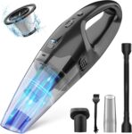 30-Min Runtime Pro Handheld Vacuum Cordless - 1.65lbs Ultra Lightweight, 3-in-1 with LED Light & HEPA Filter, for Car Detailing & Pet Hair (Graphite)
