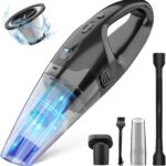 30-Min Runtime Pro Handheld Vacuum Cordless - 1.65lbs Ultra Lightweight, 3-in-1 with LED Light & HEPA Filter, for Car Detailing & Pet Hair (Graphite)