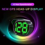 GPS Digital Speedometer for Car MPH, USB Connect Plug and Play for Car Truck Motor SUV All Vehicles, Automatic Brightness Adjustment,Large Font Display - Image 9