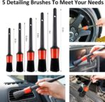 AUTODECO 30Pcs Car Wash Cleaning Kit - Car Care Wash Tools Set Car Detailing Set with Collapsible Bucket Snow Shovel - Image 3