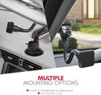 Macally Windshield Phone Mount for Car Magnetic - Suction Cup Window Mount Phone Holder with 8" Long Gooseneck Arm & Super Strong Magnet Mount for Smartphone and iPhone - Image 5