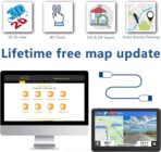 GPS Navigation for Car Truck Drivers 7 inch Navigation Systems for Car with Voice Guidance and Speed Camera Warning 2D&3D map Americas Maps Free Lifetime Map - Image 5