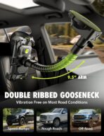 Bracketron X-Lock Heavy-Duty Car Phone Holder Mount for Truck - Phone Holders for Your Car with 4-Point XGrip Security for Windshield & Dash - Compatible with iPhone & Android - Image 3