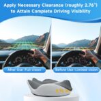 X-Large Car Seat Cushions for Driving ,Comfort Memory Foam Car Cushions for Driving for Back, Hip & Tailbone Pain Relief – Non-Slip Booster Pad for Short Drivers, Auto, Office Chair, Wheelchair - Image 2