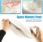 Hovom Car Center Console Armrest Pillow, 12.6"×7.87"×1.97" Leather Arm Rest Cover for Cars, Soft Comfortable Auto Armrest Cushion Pad, Vehicle Middle Console Cover, Car Accessories (Black) - Image 4