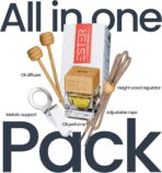 Car Luxury Perfume - Mademoiselle - Air Freshener - №2 Miss Charm: For Women - 1Fl Oz Luxury Essential Oil Diffuser with Sticks - Strong and Long-Lasting Scent - Image 3