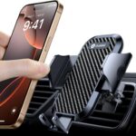 andobil 2026 Upgraded Car Phone Holder Mount, Military-Grade Phone Holders for Your Car Vent Ultra-Stable Metal Clip Universal 360° Cell Phone Car Mount for iPhone 17 Pro Max 16/15/14/13/12/ Samsung