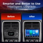 Double Din Car Stereo with 7" HD Touchscreen, Wireless Apple Carplay & Android Auto, Bluetooth, 240W, SWC, Subwoofer Output, Mirror Link, FM/AM Car Radio Receiver, Backup Camera - Image 8