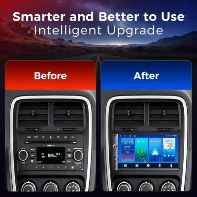 Double Din Car Stereo with 7" HD Touchscreen, Wireless Apple Carplay & Android Auto, Bluetooth, 240W, SWC, Subwoofer Output, Mirror Link, FM/AM Car Radio Receiver, Backup Camera - Image 8