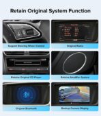 10.25" Linux Car Stereo for Audi A4 B8 S4 A5 S5 RS5 (2009-2016) Audi Multimedia MMI System - Wireless CarPlay Android Auto Head Unit, 1920x720 IPS Touch Screen, Retains Factory Knob Control - Image 8