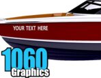 Custom Vinyl Boat Numbers & Letters (Two Decals) Marine Lettering Stickers - Image 18