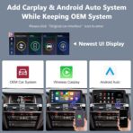 Road Top 10.25” Wireless CarPlay Android Auto Screen for BMW X3 X4 F25/F26 (2014-2016) NBT System, Linux Touchscreen Display Retrofit, OEM Integration Car Stereo Multimedia Upgrade - Image 3