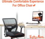 Car Seat Cushion, Comfort Memory Foam Car Cushions for Driving - Sciatica & Lower Back Pain Relief, Driver Seat Pillow for Auto, Office Chair, Wheelchair - Black - Image 4