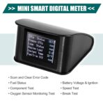 X AUTOHAUX 2.2 Inch Mini HUD Head Up Display Car Dashboard Digital Speedometer Multifunction Data Display Error Alarm TFT LCD Display with OBDII EUOBD - Image 3