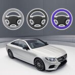 Car Steering Wheel Cover, Silicone Non-Slip Steering Wheel Protector, 13/14/15/16 inch Ultra Thin Steering Wheel Protective Covers for Women Men, Universal Vehicle Accessories (Black) - Image 5