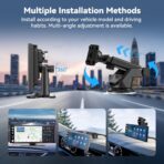 Carplay Screen for Car 11.5" Largest HD Screen for Carplay & Android Auto Car Stereo with 4K Dash Cam 1080P Backup Camera, GPS Navigation/Bluetooth/Mirror Link/Voice Control/AUX/FM/Siri - Image 9