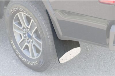 LUVERNE 251723 Front or Rear 12-Inch x 23-Inch Textured Rubber Mud Guards, Select Ford F-250, F-350, F-450, F-550 Super Duty , Black - Image 6