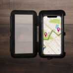 Gadpiparty Waterproof Motorcycle Phone Holder Bike Mount Vibration Dampener for Electric Scooter and Bicycle Handlebar Compatible Smartphones - Image 3