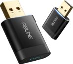 Mini Wireless CarPlay Adapter for iPhone, 2 in 1 CarPlay and Android Auto Adapter, Wired to Wireless, Plug & Play, Seamless Car Connectivity, Compact in-Dash navi & ent, Black