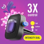 Febreze Car Air Freshener Vent Clip Gain Moonlight Breeze Scent, .07 oz. Car Vent Clip, Pack of 3 and Stay-Fresh Storage Case - Image 3