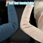 Hovom Car Center Console Armrest Pillow, 12.6"×7.87"×1.97" Leather Arm Rest Cover for Cars, Soft Comfortable Auto Armrest Cushion Pad, Vehicle Middle Console Cover, Car Accessories (Black) - Image 7