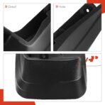 A-Premium 4PCS Mud Flaps Splash Guards Mudguards with Hardware Kits Compatible with Subaru XV Crosstrek, Crosstrek, 2013 2014 2015 2016 2017, Sport Utility, Front & Rear (Driver and Passenger Side) - Image 7