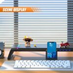 ZIMISI Cute Orange Cat Car Dashboard Decorations, Mini Animal Rear View Mirror Accessories with Kawaii Chicken, Cat Figurines Car Decorations, Cute Automotive Interior Accessories (Straw Hat) - Image 6