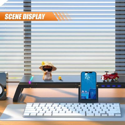 ZIMISI Cute Orange Cat Car Dashboard Decorations, Mini Animal Rear View Mirror Accessories with Kawaii Chicken, Cat Figurines Car Decorations, Cute Automotive Interior Accessories (Straw Hat) - Image 6