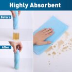 Microfiber Towels Bulk-400 Pack, Cleaning Cloths, Microfiber Towels for Cars, Cleaning Rags 5 Colors Assorted (11.5x11.5 inches) - Image 3