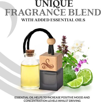 Greed Car Air Freshener for Men | Perfume Inspired Fragrances | Strong Car Freshener with Odour Eliminator Technology | Air Freshener | Long Lasting Automotive Freshener by Perfa - Image 4