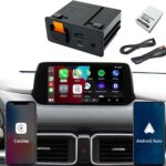 Mazda Wireless Apple CarPlay Retrofit Kit | OEM TK78669U0C USB Hub Upgrade for Wired Android Auto & Type-C Fast Charge | Compatible with CX-5, CX-9, Mazda3, Mazda6, CX-3, MX-5 (2014-2019) (P3 PRO)