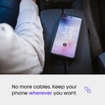 AAWireless Two – Wireless Android Auto Adapter – Convert Factory Wired Android Auto to Wireless – Bluetooth & Wi-Fi Auto Connect – Easy Plug & Play – Multifunction Button – Made in Europe - Image 3