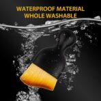 Amrules 2PCS Car Interior Detailing Brush, Auto Car Detailing Brush Dusting Brush, Soft Bristles Car Interior Cleaning Tool for Dashboard Interior, Exterior, Skylight, Leather, Dust Brush, Brown - Image 5