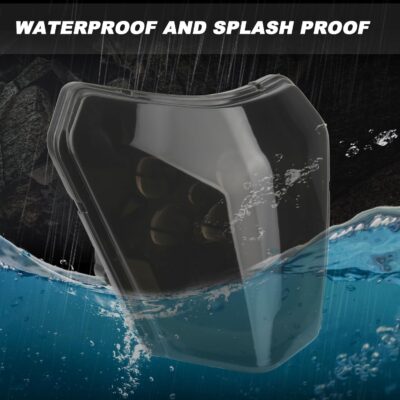 PowerMotor Dirt Bike Headlight,Motorcycle 4 LED Headlight Wick For Universal EXC 300 XC XCF XCW 150 250 350 450 Accessories Headlamp Moto Enduro Motocross - Image 6