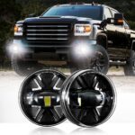 Auxbeam LED Fog Lights Replacement for GMC Sierra 1500 2007-2013, Sierra 2500HD 3500HD 2007-2014, DOT Approved LED Fog Lamps for Sierra 1500 2500HD 3500HD