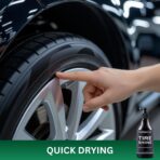 The Pro Stuff® Car Tire Shine Spray - Professional Satin Black Finish (No Greasy Wet Look) | No Sling Formula, Quick Drying Tire Dressing | Long Lasting Tire Protectant - Image 6