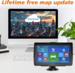 GPS Navigator for Car 2026 Latest 7-Inch Lifetime Free North America Map Updates, Speed Limit Alerts, and Red Light Camera Warnings. Universal GPS Navigation System for Most Vehicles. - Image 4