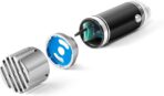 Technaxx Car Ionizer TX-119 Air Purifier & Air Freshener for 12V Car Cigarette Lighter Ionizer, Ionic Air Purifier, Removes Pollen, Smoke, Bad Smell, Odors - Ideal for Cars - Image 4