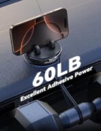 JOYROOM Car Phone Holder Mount, 360° Adjustable & Avoid Sun Glare Phone Holder for Car, Slip Free Spring Snap Design Dashboard Phone Stand, Compatible with Smartphones, GPS Devices - Image 7