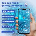 2026 GPS Tracker for Vehicles, Cars & ldwide Coverage | No Monthly Fee & No SIM Needed | IP67 Waterproof | Long Battery Life | Compatible with iPhone & Android - Image 3
