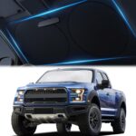 Magnelex Car Windshield Sunshade | Innovative No-Light-Pass Technology for Maximum Protection | Foldable Sun Shade Keeps Your Vehicle Cool | Fit for Cars, Trucks, and SUVs | X-Large (65.7 x 36.4 in)