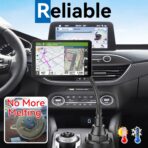 SkyTitanfor Garmin GPS Car Mount Cup Holder Replacement 17mm Ball Mount with Adjustable Long Arm fit 3.5-5.5 Inches Garmin GPS Nuvi Drive Dezl - Image 2