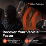 GPS Tracker for Vehicles, No Subscription with Real-Time Location, Mileage Tracking, Speeding Monitoring, Route History, Geofence, OBD, for Fleets & Families, USA, Moto Watchdog - Image 7