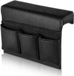 Car Window Armrest Storage Box: Leather Door Side Pad Organizer with Cushion Pocket, Universal Car Accessory for Vehicle Truck Console Elbow Support Black - Image 8